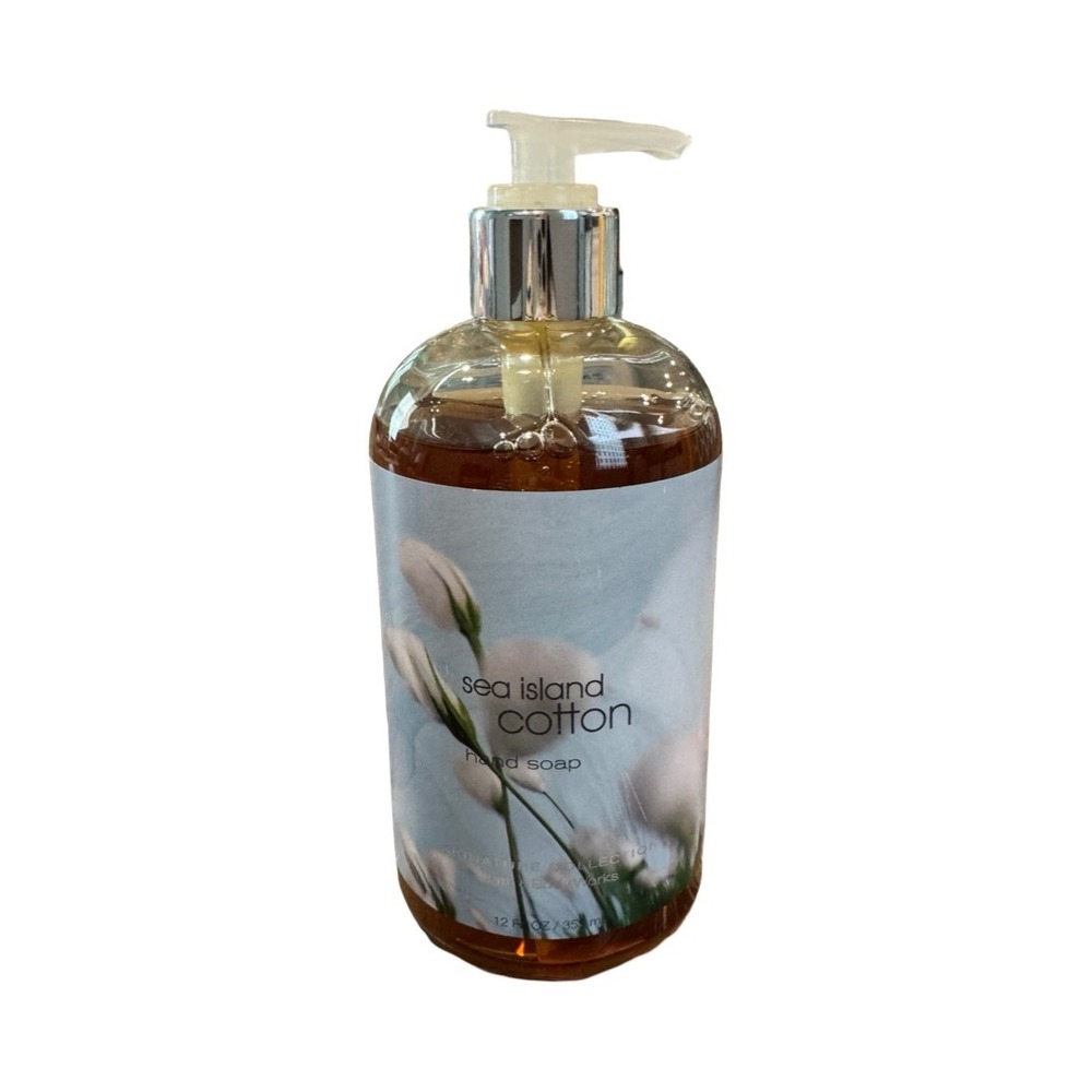 Bath &‎ Body Works Sea Island Cotton Liquid Hand Soap 12oz Signature Collection